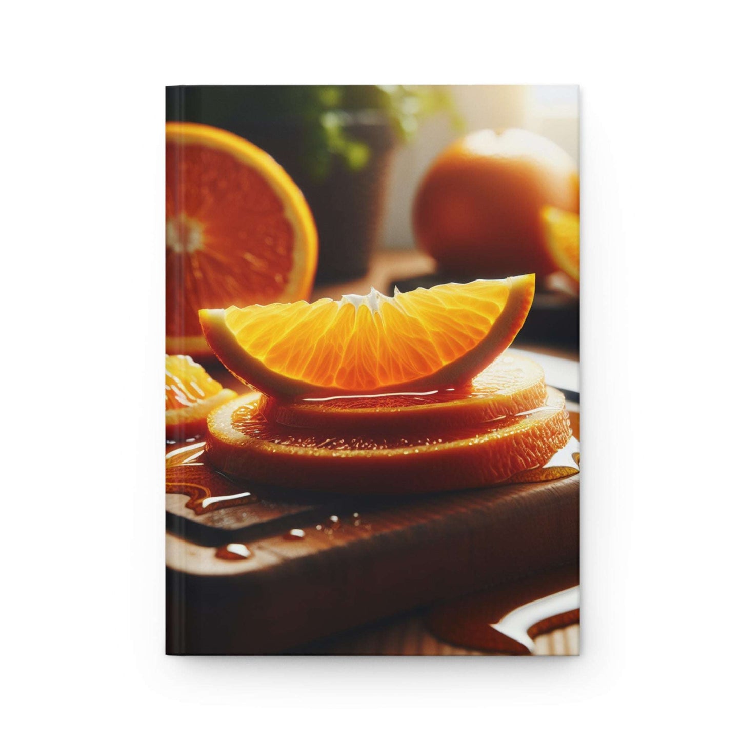 Citrus Slice Hardcover Journal - Bright and Fresh for Creative Minds