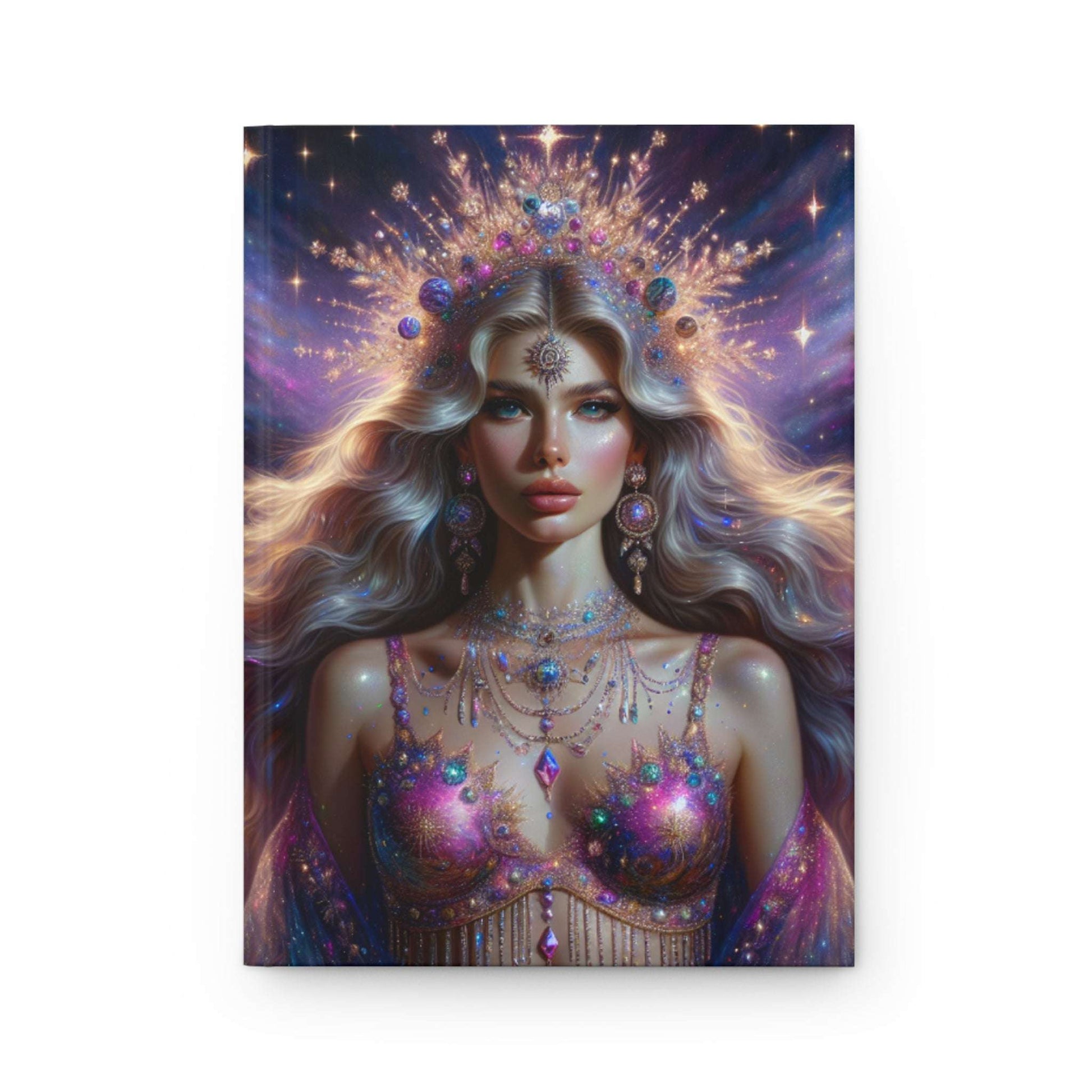 Celestial Goddess Hardcover Journal - Dreamy, Inspiring Notebook for Creative Minds