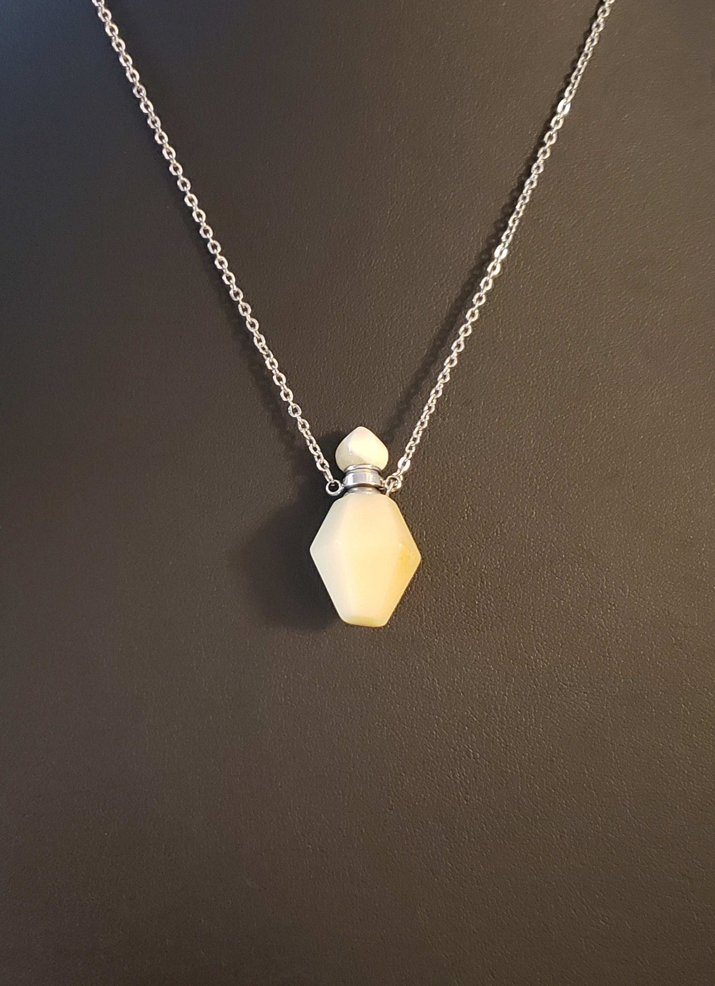 Moonstone Crystal Potion Necklace