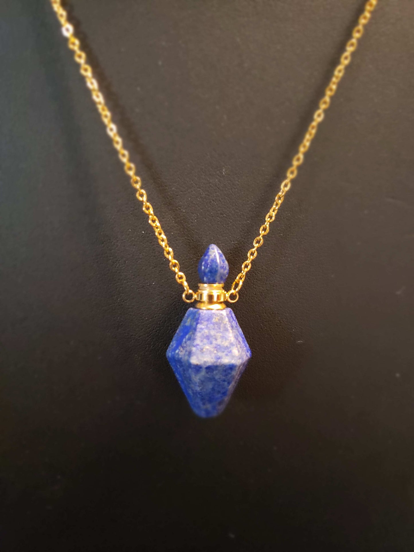 Lapis Lazuli Crystal Potion Necklace