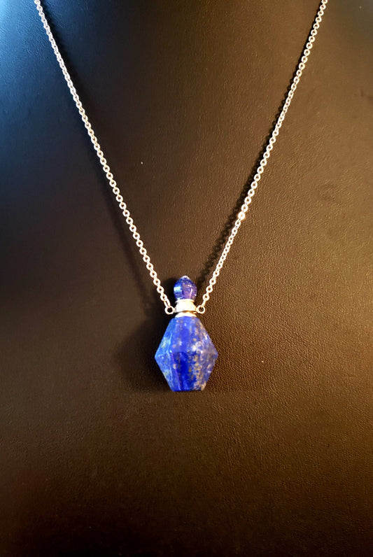 Lapis Lazuli Crystal Potion Necklace